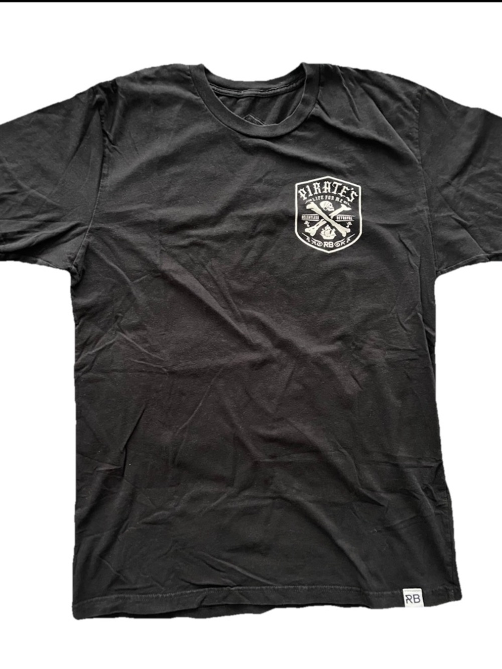 Relentless Betrayal Pirates Life For Me T Shirt Black Men’s Size Large